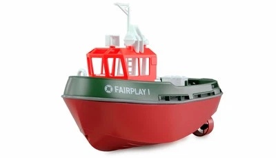 Fairplay I RTR Modellboot 1:72 mit Fernsteuerung, Akku & Licht  RC Schlepper - Bild 1 von 4