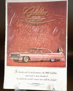 1961 Cadillac Jeweled by Black. Starr and Garham Full Page Original Ad Vintage - Picture 1 of 5