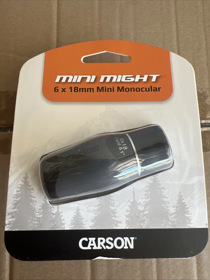 Carson Optical-Close-Up 7x18MM Tactical Monocular w/ Lanyard & Carry Case *NEW* - Image 1 of 4