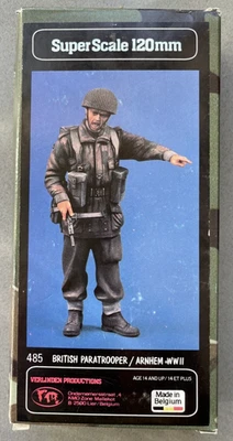 Verlinden 485 British Paratrooper Arnhem WWII '44 Airborne Red Devils 120mm 1/16 - Image 1 of 4