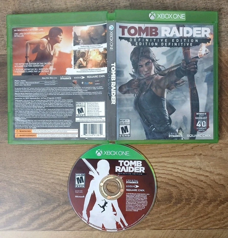 Tomb Raider - Definitive Edition (Microsoft Xbox One, 2014) Tested - Image 1 of 1