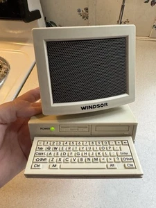 Vintage AM/FM Transistor Radio Looks Like PC Computer 1994 Model 2600 TestedWork - Picture 1 of 20
