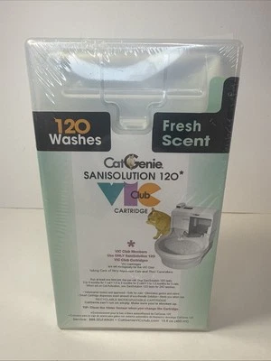 CatGenie 120 SaniSolution Cartridge Fresh Scent NEW - Image 1 of 2