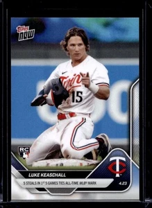 2025 Topps Now #102 Luke Keaschall Base Card (Qty) RC Rookie - Picture 1 of 2