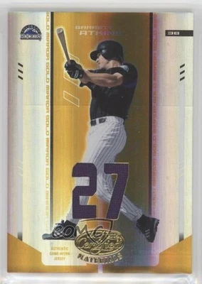 2004 Leaf Certified Materials /25 Garrett Atkins #66 - Image 1 of 2