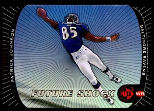 1998 UD3 / Patrick Johnson / #203 / BAL / WR / Rookie / Future Shock - Picture 1 of 2