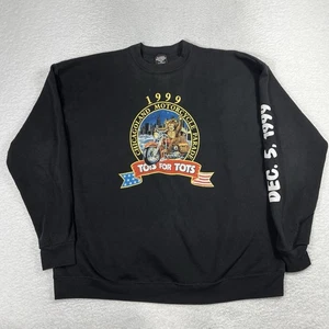 Giocattoli Vintage Per Tots Chicagoland Moto Parade 1999 Felpa Nera 4XL - Foto 1 di 13