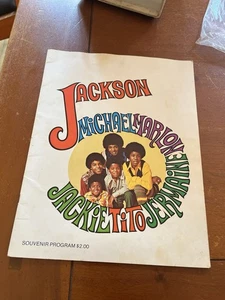 Vintage 1971 Jackson 5 Michael Jackson Souvenir Programm Konzert Tour Booklet - Bild 1 von 8