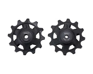 BBB RollerBoys Sram Fit Road 12s Jockey Wheels - 12/12T - Black - BDP-10 - Picture 1 of 3