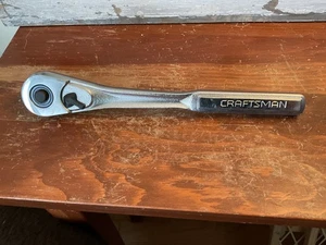 Craftsman Cricchetto lungo 1/2" Drive sgancio rapido 10,25" -KV- 44809 Made USA - Foto 1 di 6