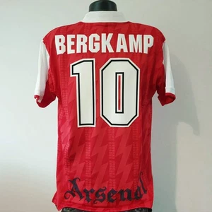 Camisa BERGKAMP 10 Arsenal - Grande - 1995/1996 - Nike Home JVC - Imagen 1 de 23