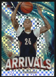 2023-24 Finest Arrivals Checkerboard Refractors #A16 Jordan Hawkins INSERTAR - Imagen 1 de 2