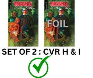 VAMPIRELLA ARMAGEDDON #1 2ER SET CVR C + H MARK SPEARS FOIL VARIANT DYNAMITE - Bild 1 von 3