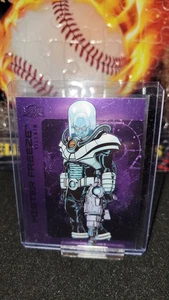 #112 MISTER FREEZE 2025 Skybox DC Metal Universe Batman PURPLE FX - Picture 1 of 2