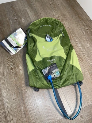 Paquete de 5 hidratación Platypus Origin senderismo ciclismo camping cremallera grande SL verde Foto 1 de 3