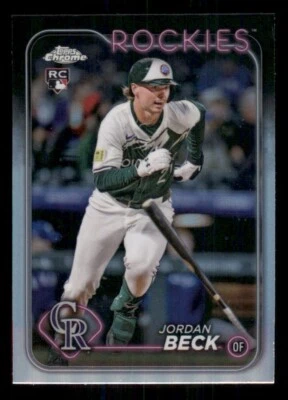 2024 Topps Chrome Update Refractors #USC20 Jordan Beck - Image 1 of 2