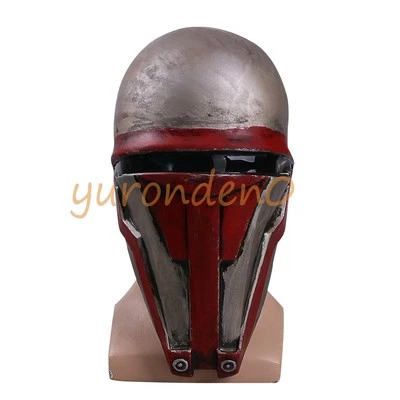 Star Wars Darth Revan Mask Cosplay The Revanchist Helmet Halloween Latex Props - Image 1 of 4