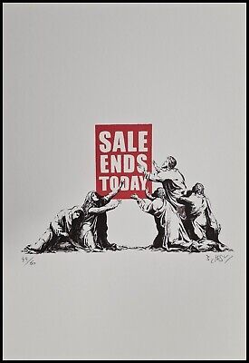 BANKSY * Sale Ends Today * 50x35 Cm * Lithografie * Limitiert # Xx/60 • 24.99€