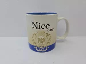 Tazza da caffè Starbucks Nice France 2016 16 oz Global Icon City tazza da tè - Foto 1 di 6