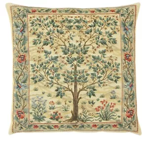 Hines of Oxford William Morris Tree of Life Tapestry Cushion 13" Made in UK - Picture 1 of 3