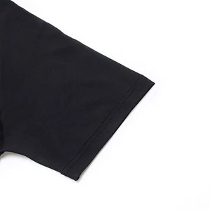 (Black L)Men's Cool Dry Short Sleeve Compression Shirts Sports T Shirts Top HG - Picture 1 of 14