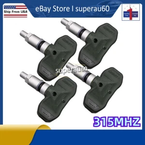 15122618 PACK-4 TPMS SENSORS VALVE FOR GM HUMMER H3 GMC CANYON ISUZU NEW - Picture 1 of 12