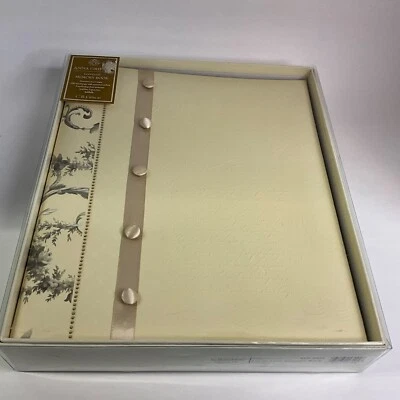 NUEVO C.R. LIBRO DE MEMORIA GIBSON FINE GIFTS ANNA GRIFFIN MARFIL FLORAL W0-3858 LINO Foto 1 de 4