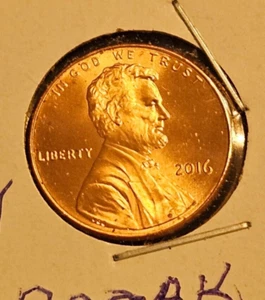 2016 P LNC BU PENNY DIE BREAK REV SHIELD TO RIM - Picture 1 of 2