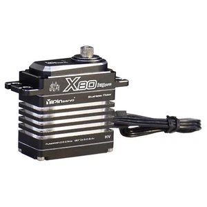 IPX8 0.09sec 80kg Waterproof Brushless Servo Metal Gear For RC 1:8 Crawler CarJJ - Picture 1 of 11