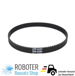 200mm geschlossener Zahnriemen GT2 100 Zähne timing belt 3D-Drucker CNC RepRap - Bild 1 von 4