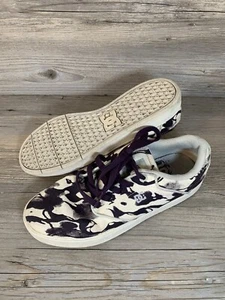 DC Shoes Mikey Taylor Zumiez 100K Skateboard Shoes White/Purple Men’s 8 RARE - Picture 1 of 9