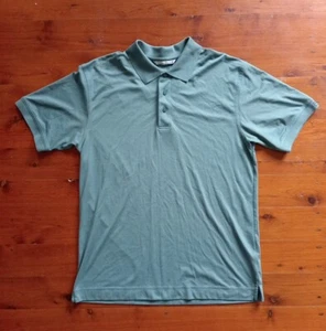 Camiseta polo de golf Cutter & Buck para hombre M manga corta verde, publicación gratuita - Imagen 1 de 7