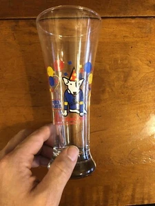 1987 BUD LIGHT SPUDS MCKENZIE BIRTHDAY PILSNER GLASS - Picture 1 of 7