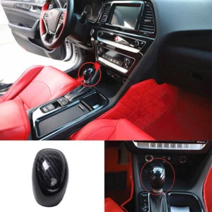 For Hyundai Sonata 2015-2019 Carbon Fiber Style Inner Gear Shift Knob Decor Trim - Bild 1 von 10