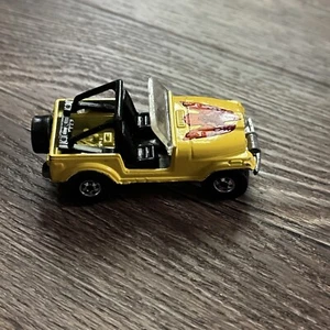 Vintage 1981 Hot Wheels Yellow CJ-7 Jeep Diecast - C726 - Picture 1 of 5