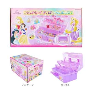 Sun-Star Stationery Friendly! Deco Charm Box Disney Princess Toy Goods seal - Picture 1 of 4