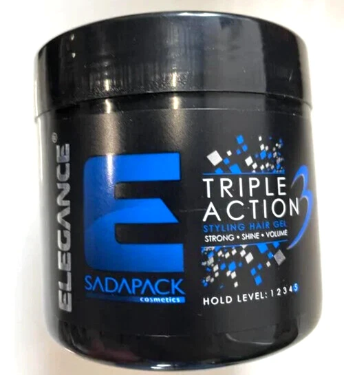 Elegance Sadapack Triple Action Styling Hair Gel BLUE 8.45oz/250 ml - Image 1 of 1