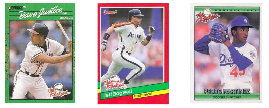 1990,1991,1992 Donruss Rookies Baseball Cards 1-56 & 1-132 You Pick! - Image 1 of 1