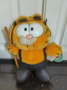 Vintage Fishing Garfield 1978-81 Fun Farm Plüsch RAR! Fehlende Fische verkauft wie abgebildet - Bild 1 von 4