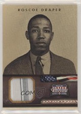 2012 Panini Americana Heroes & Legends Elite Materials /499 Roscoe Draper #107