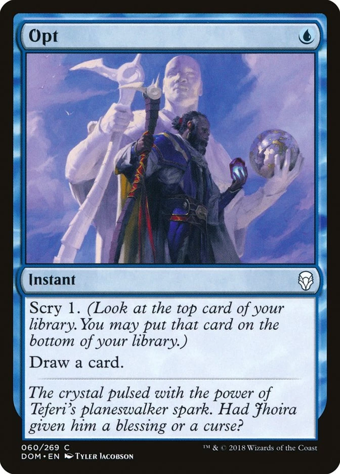 Opt [Dominaria] Magic MTG - Image 1 of 1