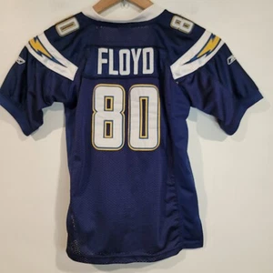 Rare Reebok On Field MALCOLM FLOYD Chargers Football Jersey Youth Size Medium - Picture 1 of 12