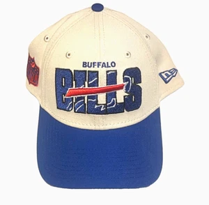 Buffalo Bills NFL New Era Cream/Royal Blue 39THIRTY Flex Fitted Hat S-M NWOT!! - Picture 1 of 6