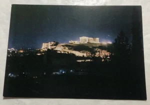 Athens, Greece - The Acropolis at night. Postcard (C3) - Picture 1 of 2