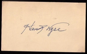 1950 Hank Wyse Philadelphia Athletics A POSTAL DEL GOBIERNO GPC FIRMADA - Imagen 1 de 2
