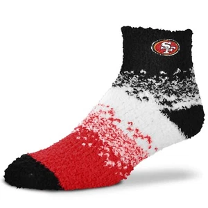 San Francisco 49ers NFL Unisex For Bare Feet Marquee Sleep Soft Socks - NWT - Picture 1 of 1