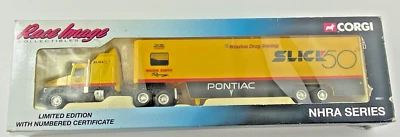 1994 CORGI WINSTON DRAG RACING RACE IMAGE SEMI HAULER TRUCK SLICK 50 NHRA  JB - Image 1 of 4