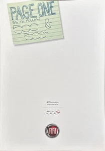 Fiat 500 und 500 C Prospekt Brochure Depliant 11/2011 - Bild 1 von 1