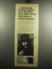 1975 Chuck Mangione Chase The Clouds Away Album Advertisement