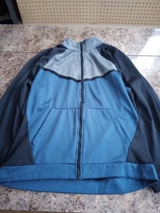 Energy Zone Men's Active wear Large Zip up Long Sleeve Sweatshirt - Picture 1 of 3